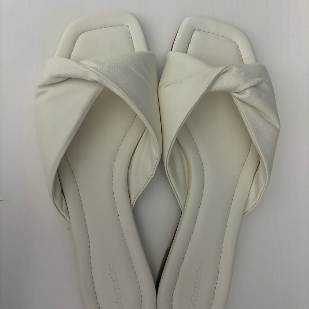 Reformation Elegant White Women's Sandals
